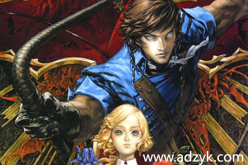 psp游戏 恶魔城X历代记 中文汉化版