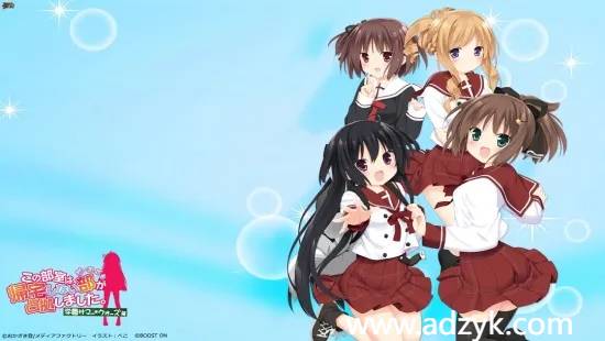 psp游戏 这间活动室被不回家部占领了系列 中文汉化版 2作各版本按需下载