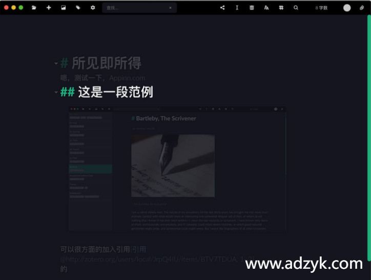 pc端 Zettlr  科研笔记  中文版-第1张图片-阿德资源库 - 专注资源分享