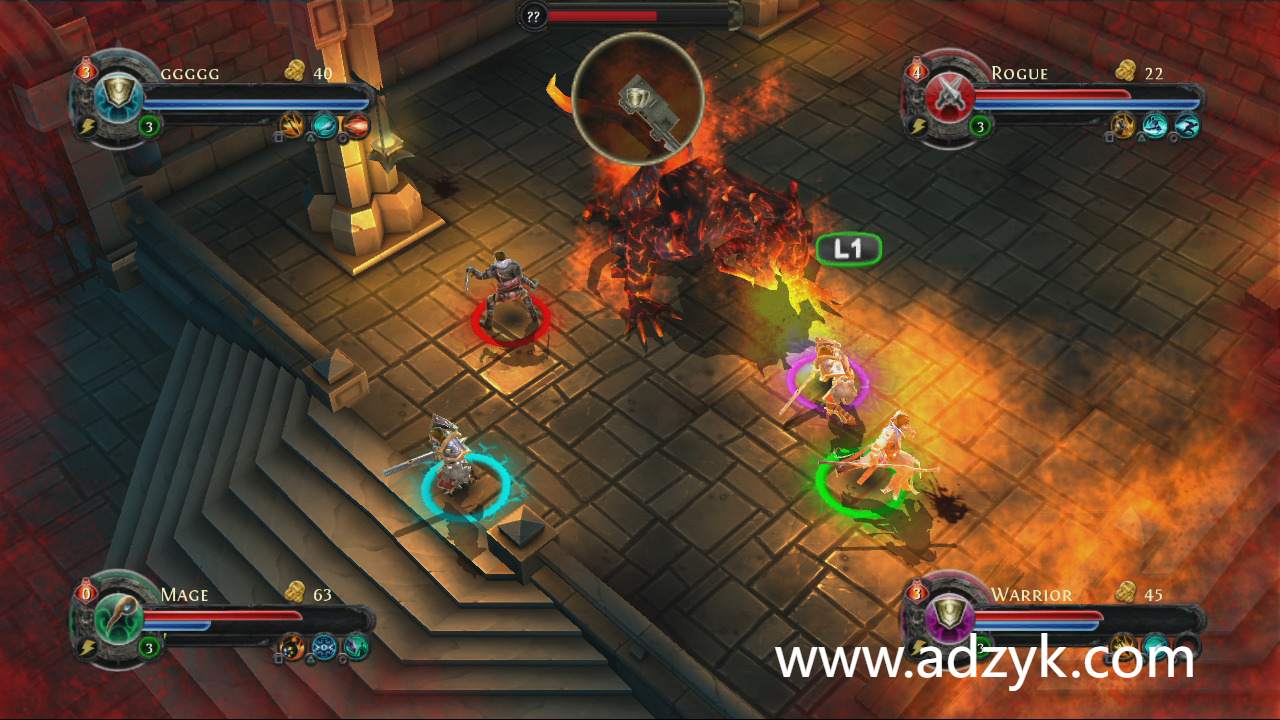 ps3游戏 地牢猎手：联盟 中文汉化版 