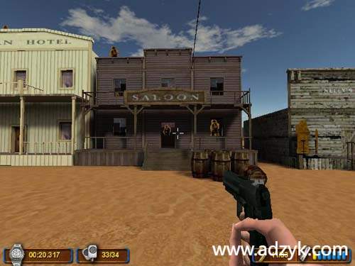 ps3游戏 快枪手 中文汉化版 