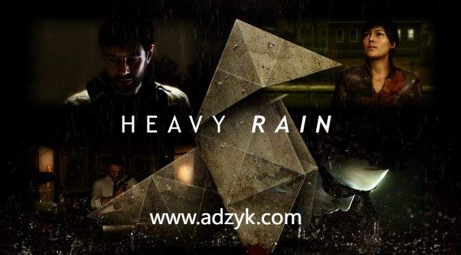 ps3游戏 暴雨 中文汉化版 