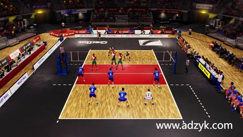 ps4游戏 扣杀排球 中文汉化版 