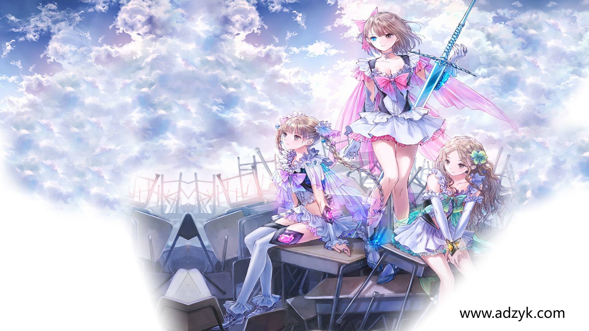 ps4游戏 蓝色映像 幻舞少女之剑 中文汉化版 