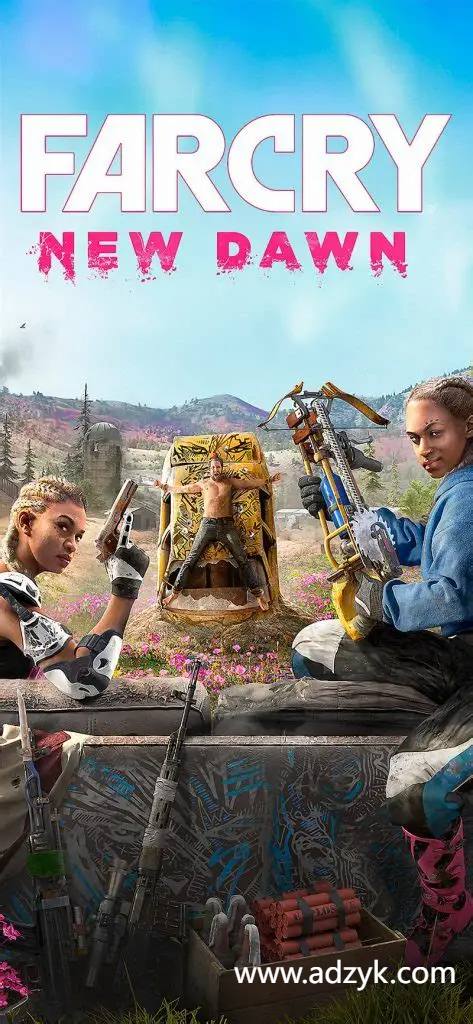 ps4游戏 孤岛惊魂：新曙光 中文汉化版 