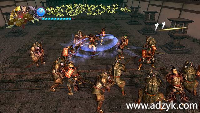 ps3游戏 源氏2神威奏乱 中文汉化版 