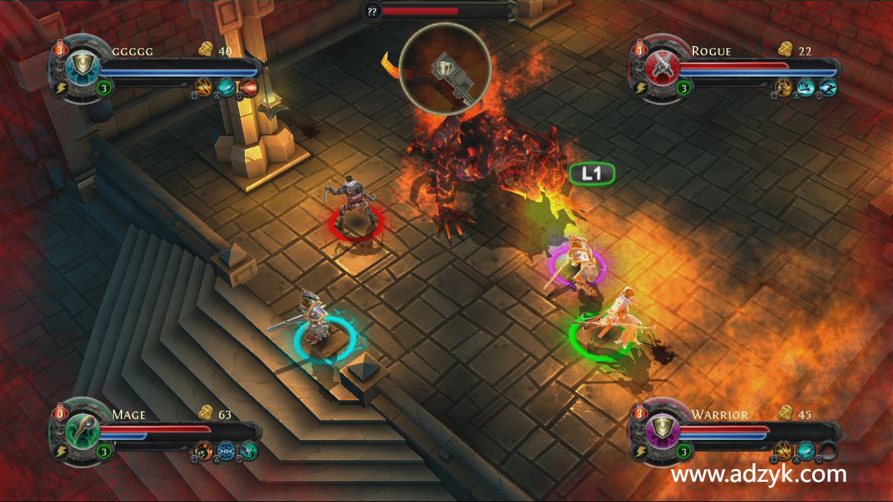 psv游戏 地牢猎手 联盟 中文汉化版 