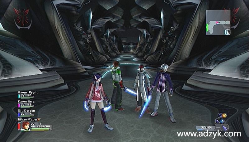 psv游戏 梦幻之星新星 中文汉化版 