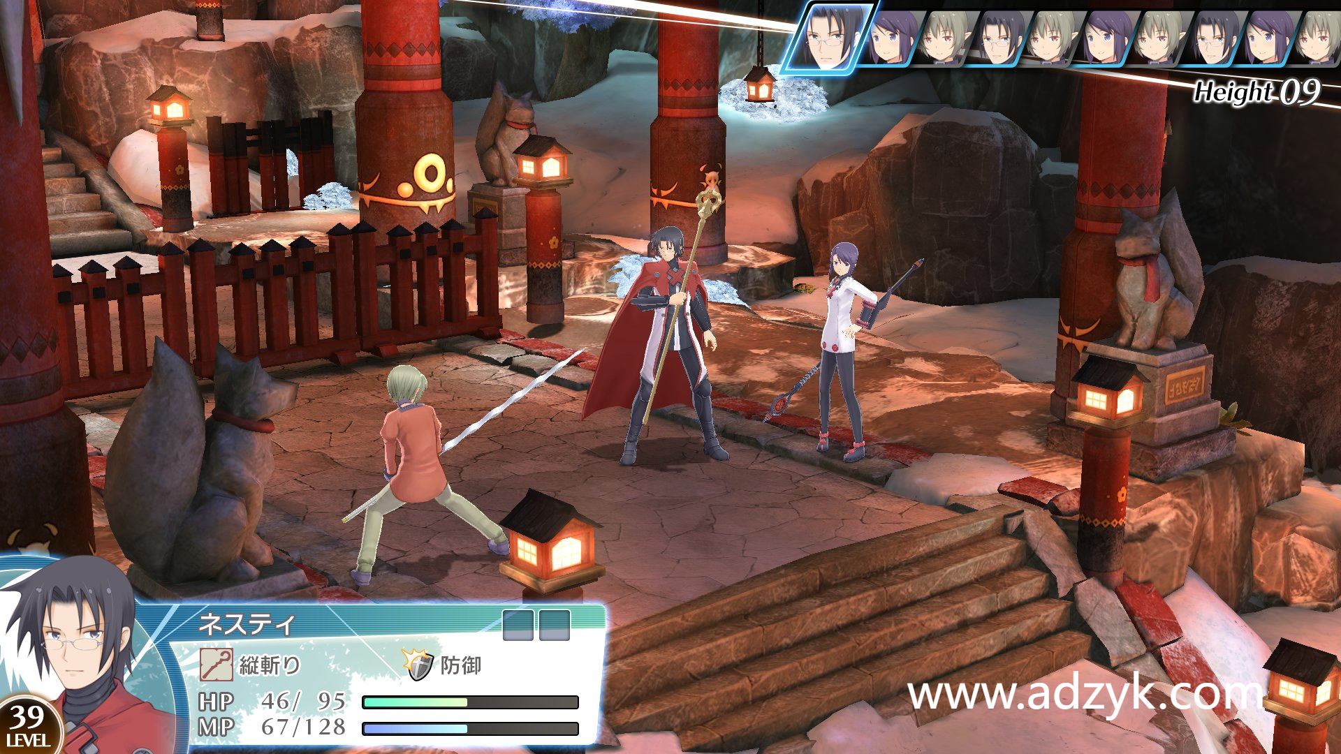psv游戏 召唤之夜6消失的境界 中文汉化版 
