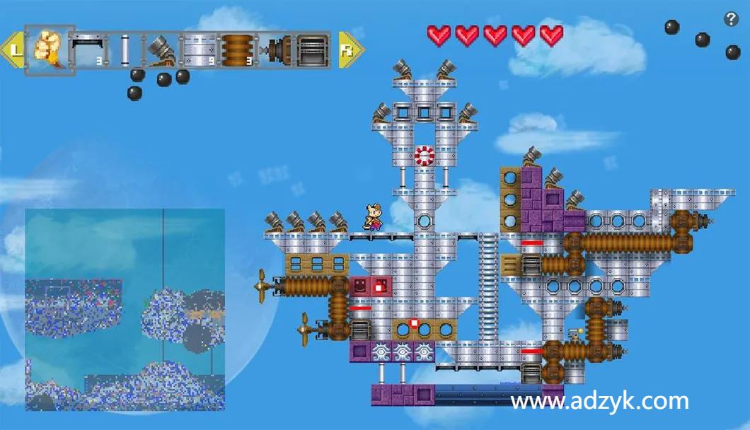 psv游戏 飞艇之空 中文汉化版 