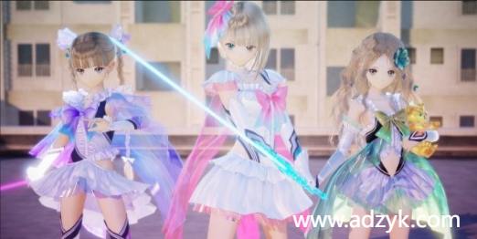 psv游戏 蓝色反射 幻舞少女之剑 中文汉化版 