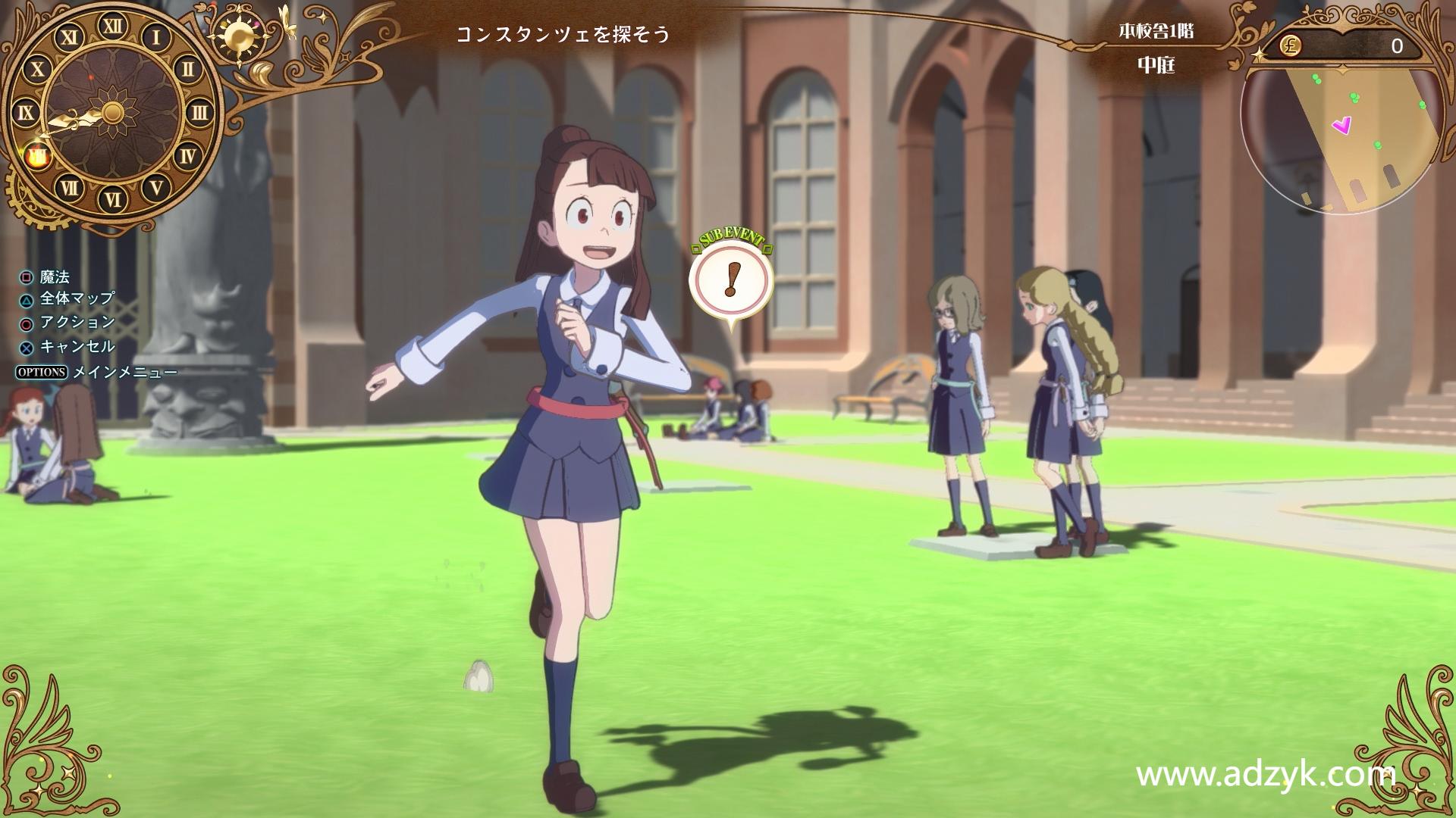 ps4游戏 小魔女学园时空魔法与七大不可思议 中文汉化版 