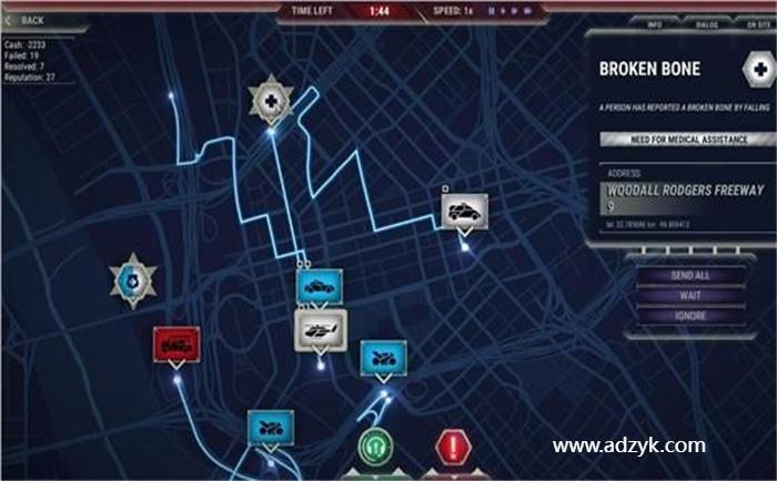 安卓单机游戏 911接线员 steam移植 