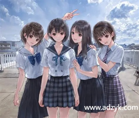 pc游戏 蔚蓝反射 Quartet：少女们的奇迹 中文版