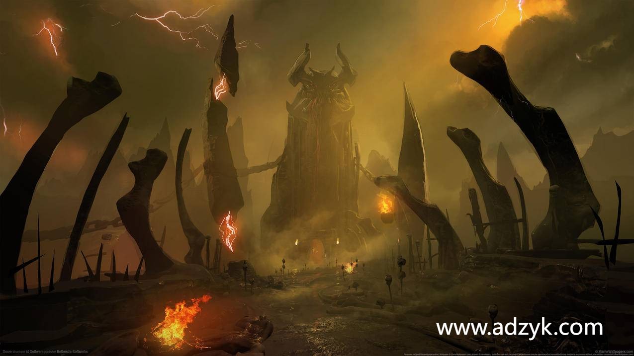 pc游戏 毁灭战士Doom 2016 中文版